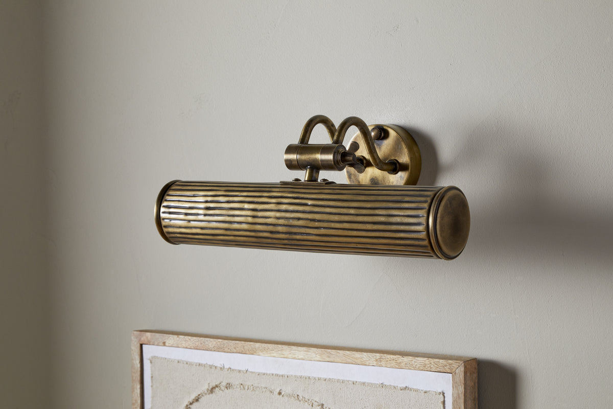 Tinje Picture Wall Light - Antique Brass