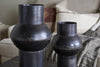 Endo Reclaimed Iron Vase - Aged Black