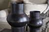 Endo Reclaimed Iron Vase - Aged Black
