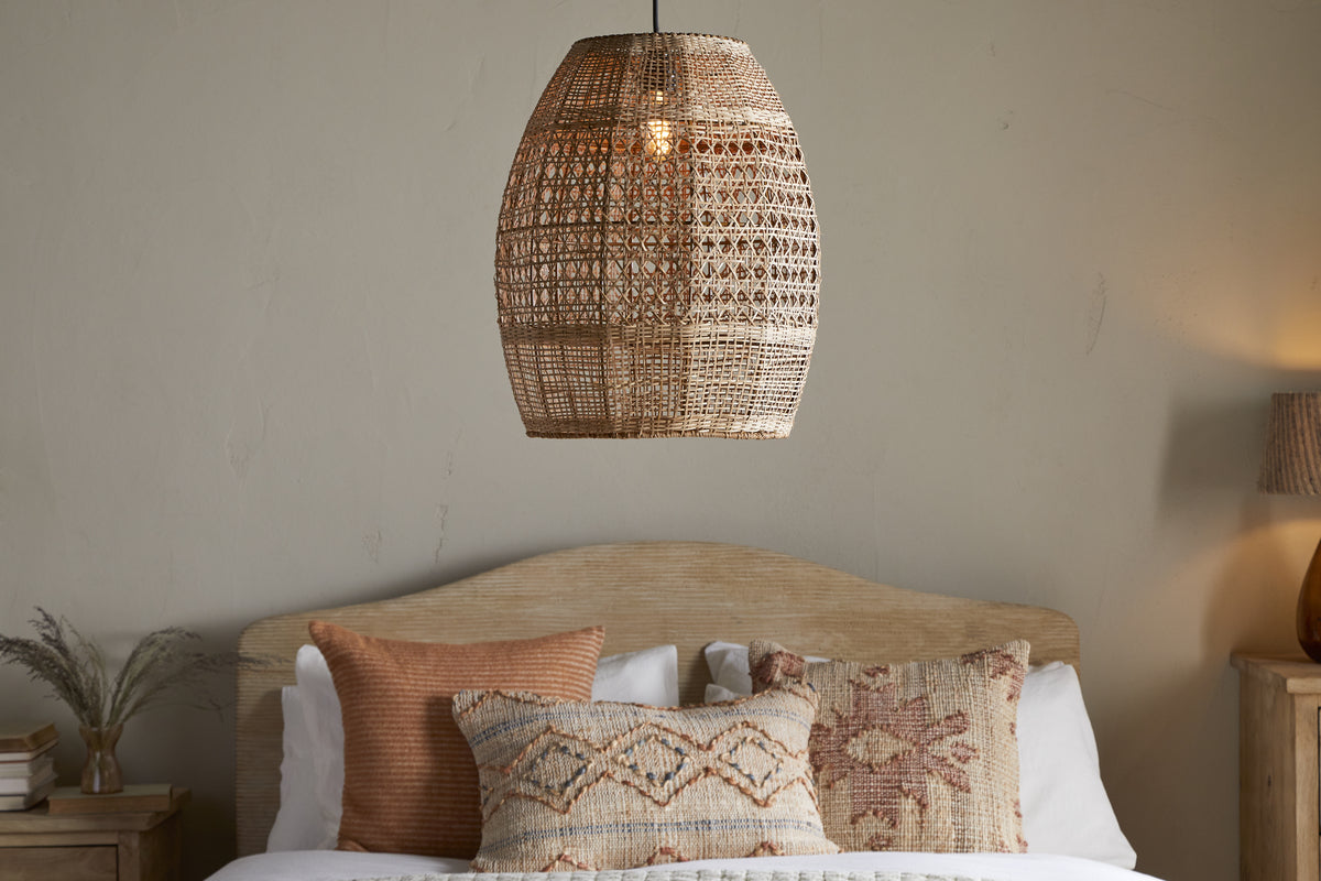 Shawa Rattan Lampshade - Natural