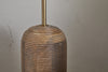 Agua Grooved Floor Lamp - Natural