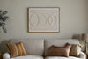 Mauri Frayed Wall Art - Neutral