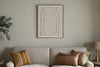 Mauri Frayed Wall Art - Neutral