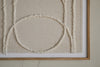 Mauri Frayed Wall Art - Neutral