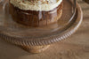 Vivan Glass Cake Stand & Dome - Natural