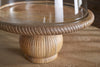 Vivan Glass Cake Stand & Dome - Natural