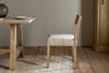 Zoha Cotton & Jute Upholstered Dining Chair - Natural
