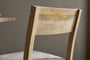 Zoha Cotton & Jute Upholstered Dining Chair - Natural