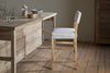 Nidhi Linen Upholstered Counter Chair - Natural