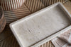 Ganda Travertine Vanity Tray - Cream