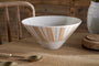 Patthar Serving Bowl - Cream & Clay