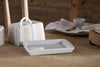 Patthar Butter Dish - Cream & Clay
