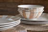 Patthar Dinnerware Set - Cream & Clay