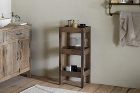 Akara Reclaimed Wood Storage Caddy - Natural