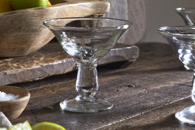 Sooraj Champagne Coupe - Clear - (Set of 4)