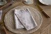 Peplu Block Print Napkin - Terracotta