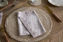 Peplu Block Print Napkin - Terracotta