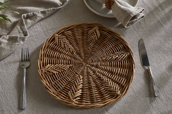 Bersama Rattan Placemat - Natural