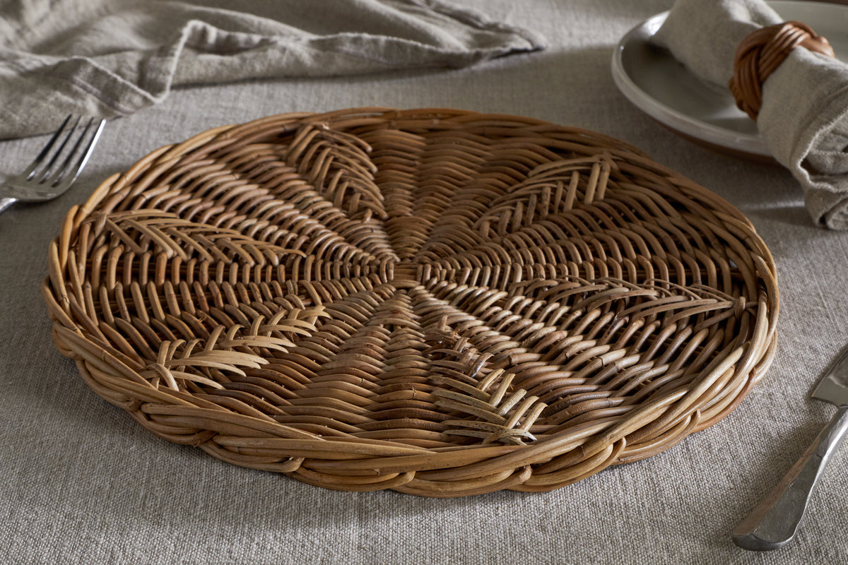 Bersama Rattan Placemat - Natural