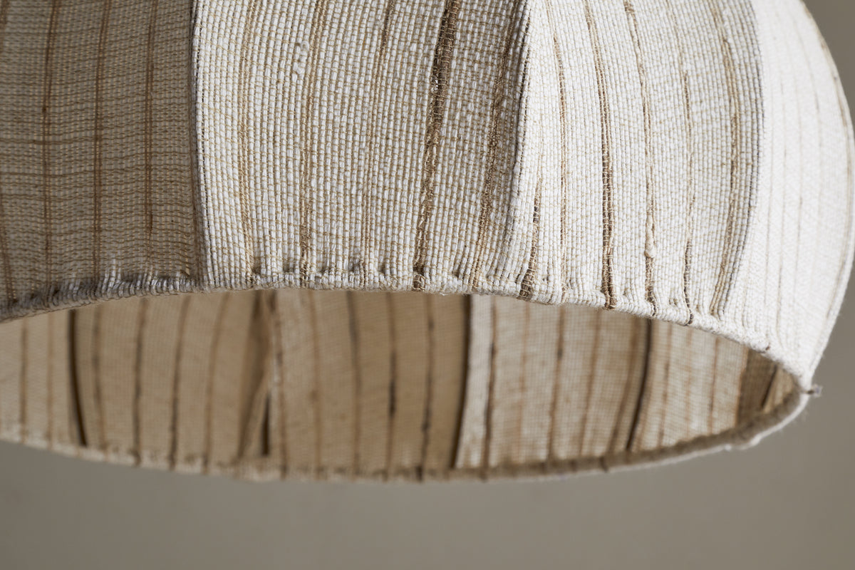 Kela Fabric Pendant - Off White