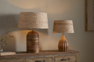 Pisang Natural Lampshade - Natural