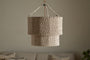 Thimba Woven Jute Chandelier - Natural