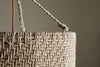 Thimba Woven Jute Chandelier - Natural