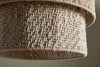 Thimba Woven Jute Chandelier - Natural