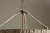 Thimba Woven Jute Chandelier - Natural