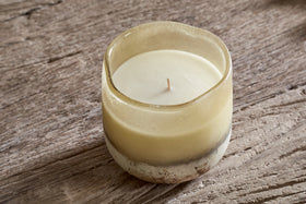 Oakmoss & Rose 1 Wick Scented Candle - Yellow - 1 Wick