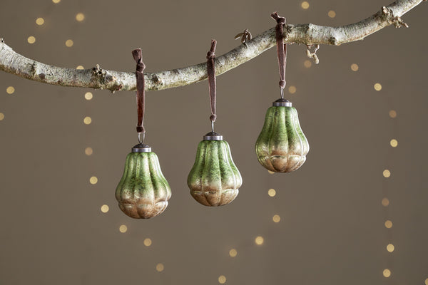 Jasaan Baubles - Green Smoke (Set of 3)