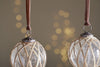 Bayana Woven Baubles - Natural & Clear (Set of 3)