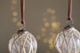Bayana Woven Baubles - Natural & Clear (Set of 3)