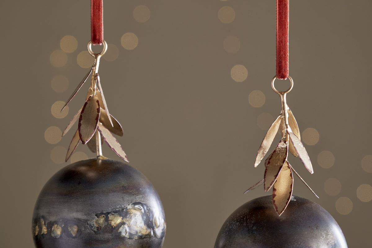 Kalira Baubles  - Black & Brass (Set of 3)