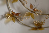 Parili Glass Wreath - Ochre