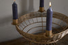 Sangala Candle Holder - Antique Brass