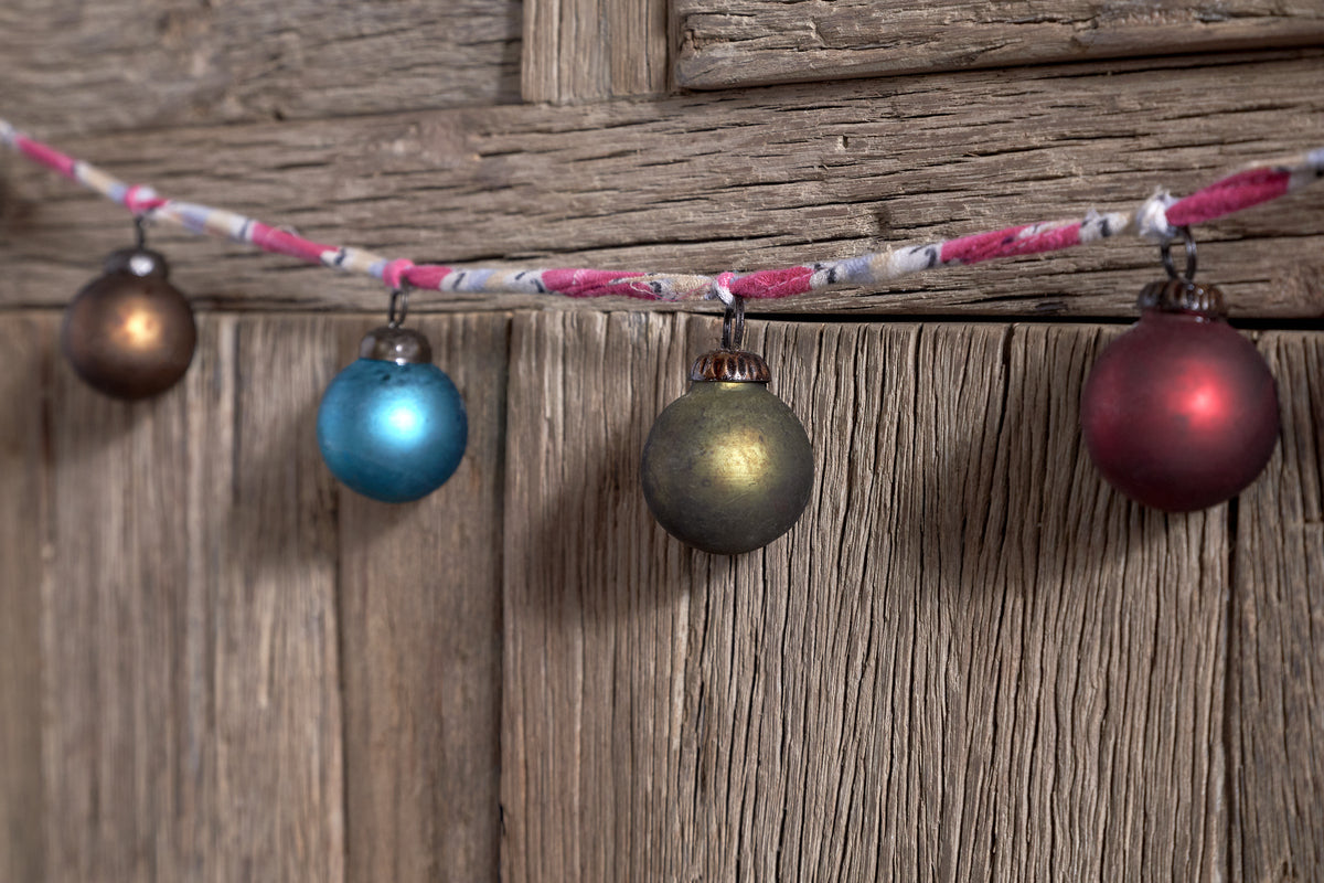 Oko Bauble Garland - Mixed Matt