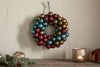 Mini Oko Bauble Wreath  - Mixed Matt