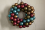 Mini Oko Bauble Wreath  - Mixed Matt