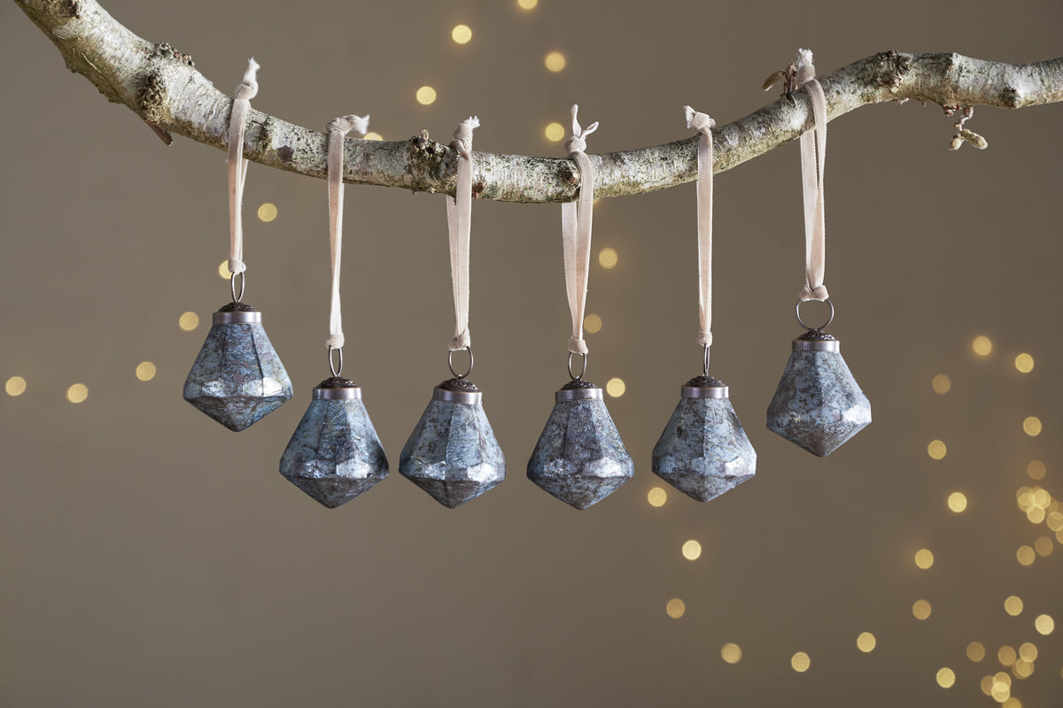 Vikula Baubles - Sea Foam - (Set of 6)