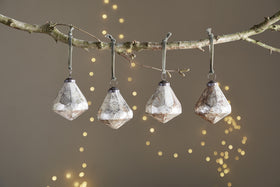 Tuala Baubles - Silver Rust - (Set of 4)