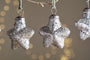 Riyara Bauble - Silver Sparkle (Set of 4)