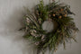 Taraji Wreath - Natural & Moss