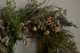 Taraji Wreath - Natural & Moss