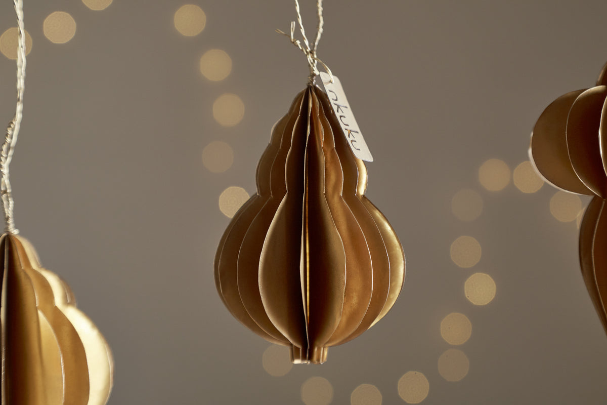 Amata Baubles - Antique Brass (Set of 3)