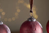 Pannee Round Baubles - Merlot (Set of 4)