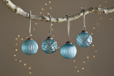 Hara Baubles - Antique Teal (Set of 4)
