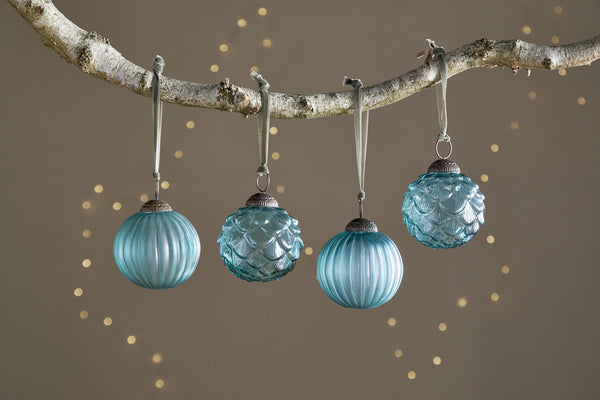 Hara Baubles - Antique Teal (Set of 4)