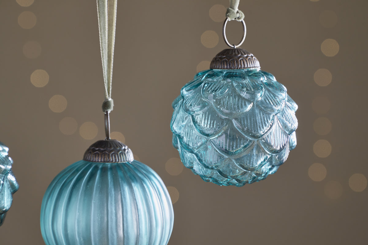 Hara Baubles - Antique Teal (Set of 4)