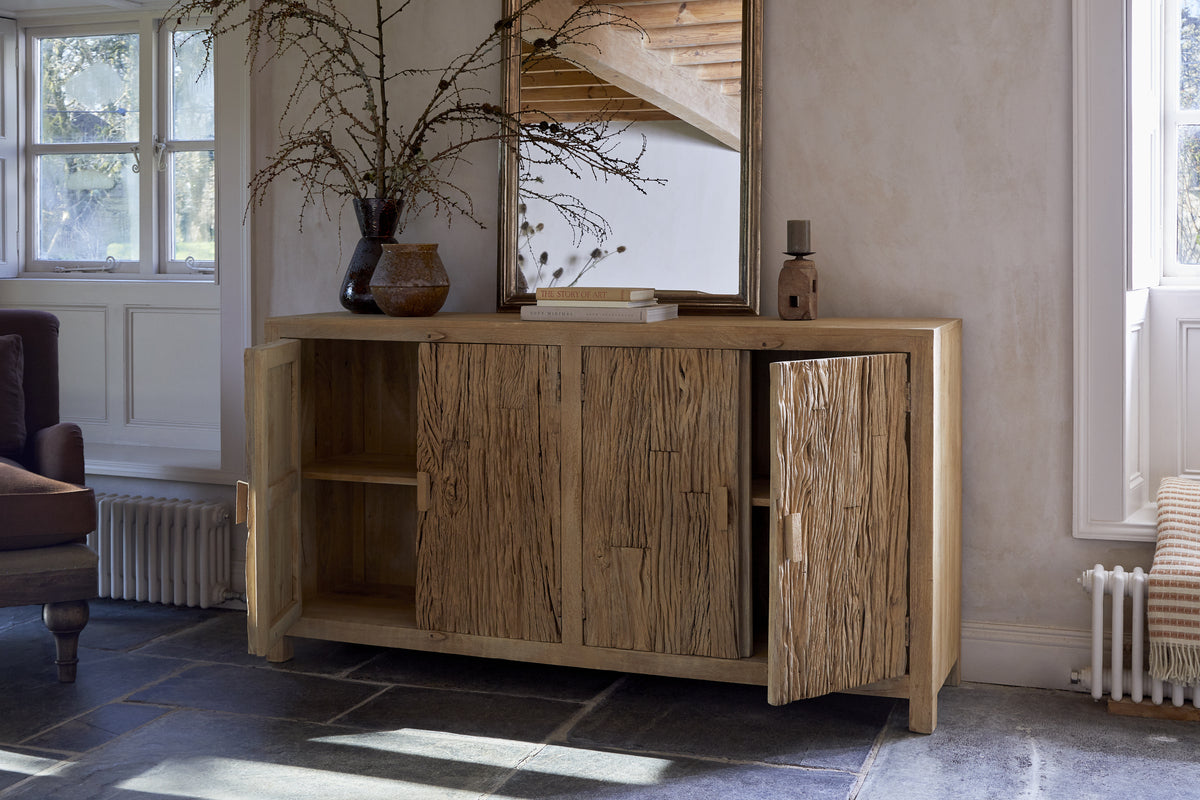 Tamia Reclaimed Wood Cabinet - Natural